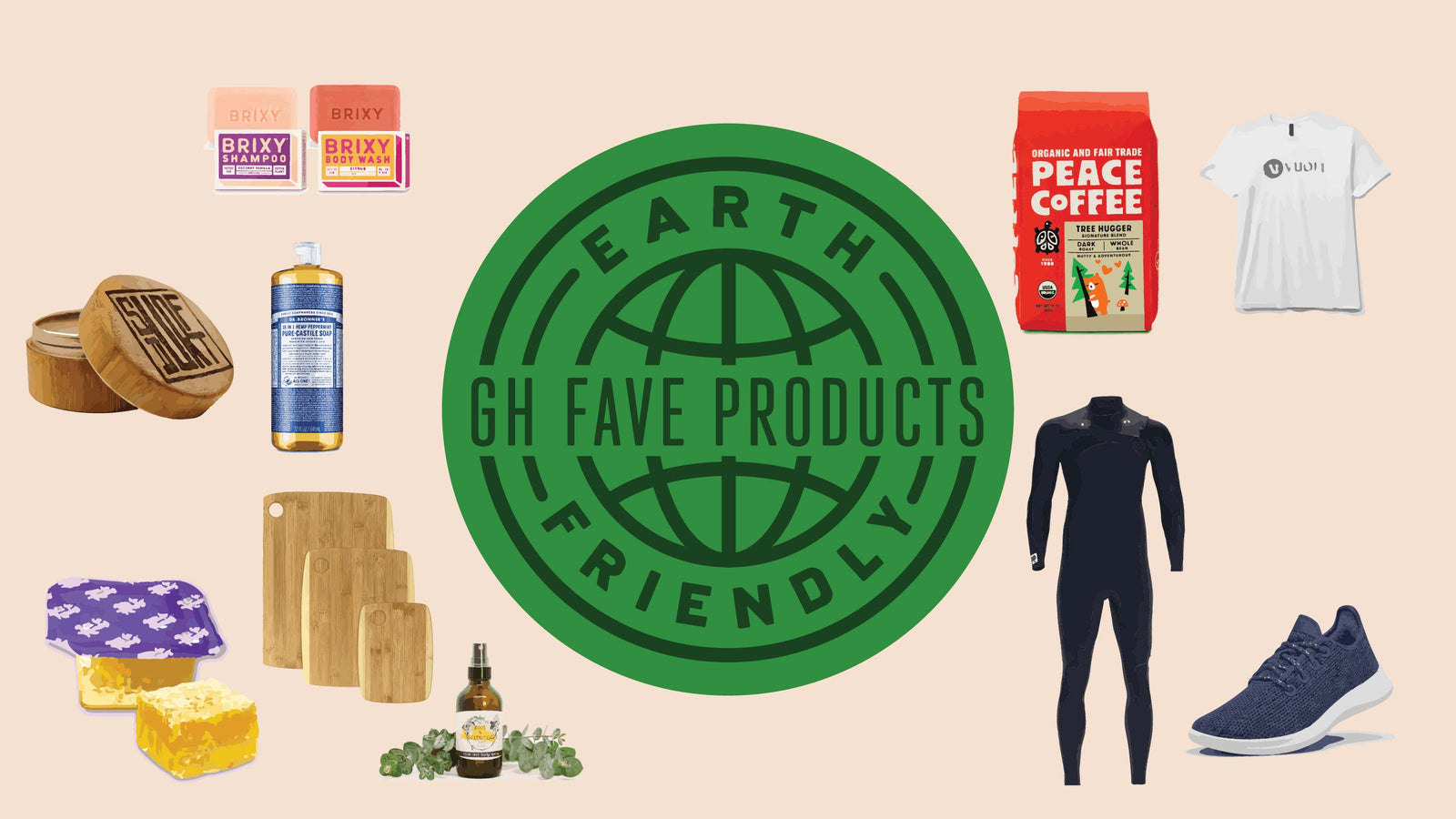 Gear Hugger favorite eco-friendly Earth Day products including sustainable home and cleaning goods