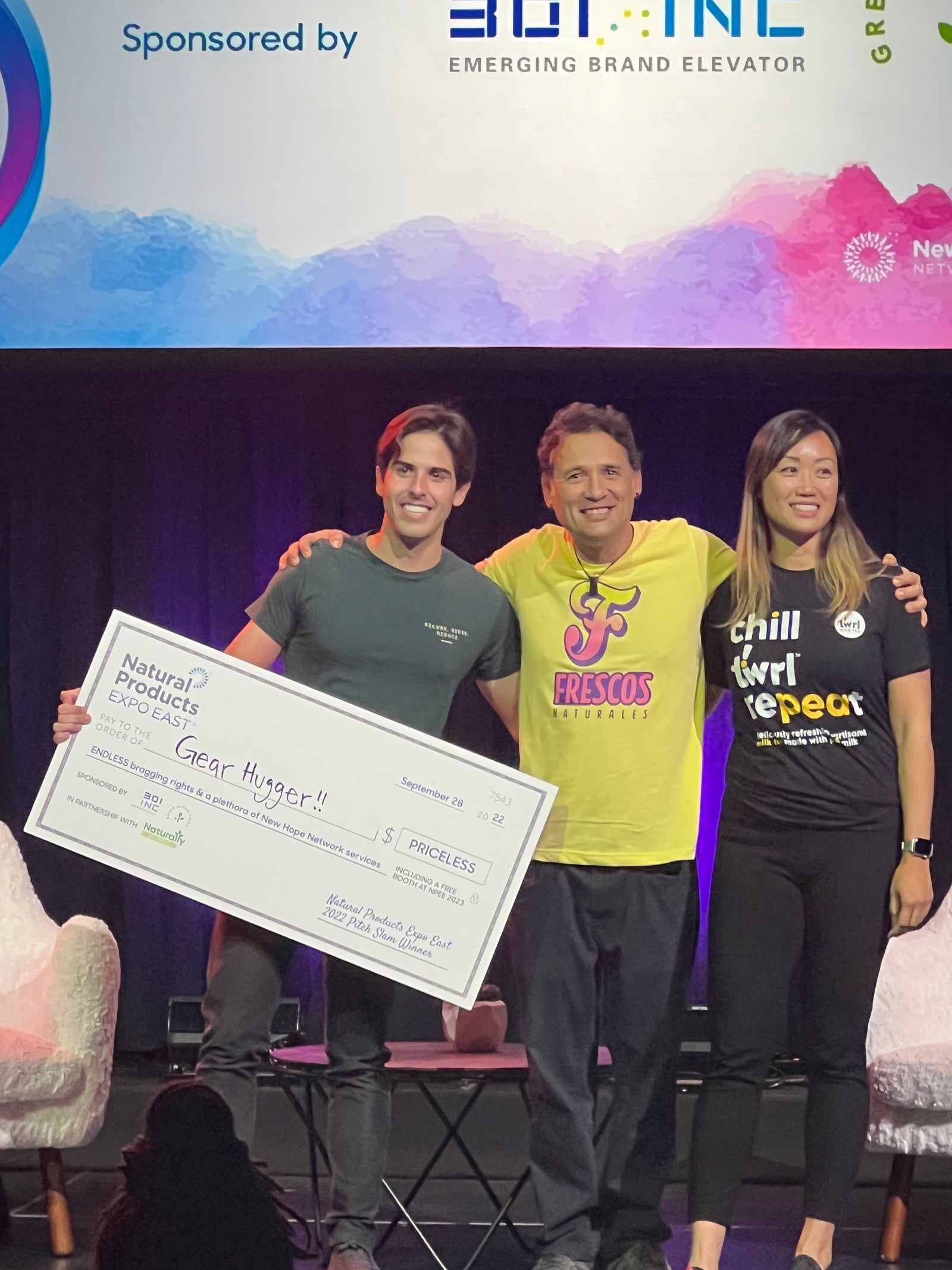 Gear Hugger Wins Top Prize at Natural Products Expo East Pitch Slam