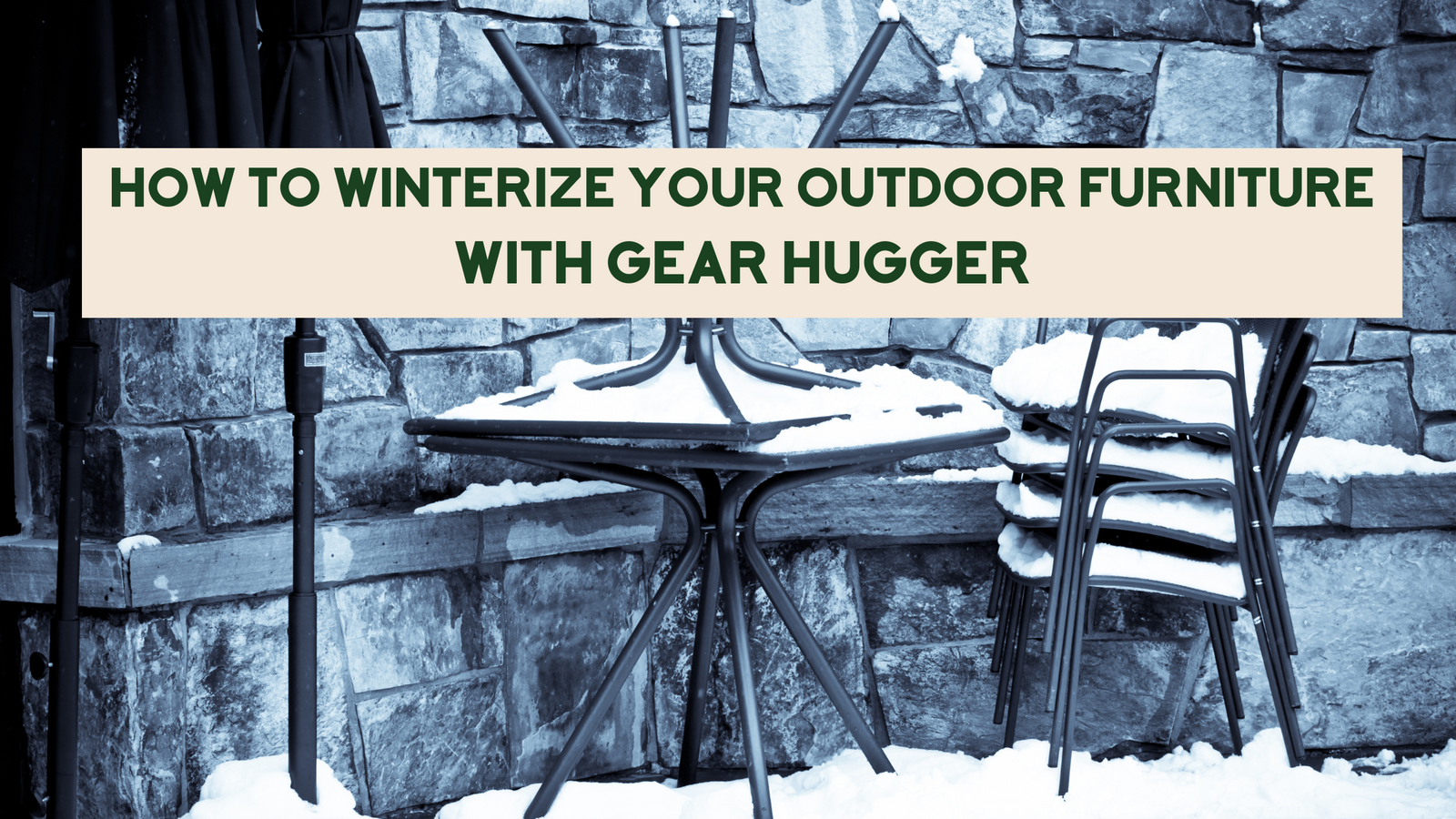 outdoor gear ready to be protected