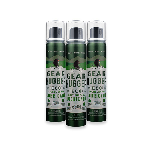 Three containers of multipurpose lubricant that is eco friendly.