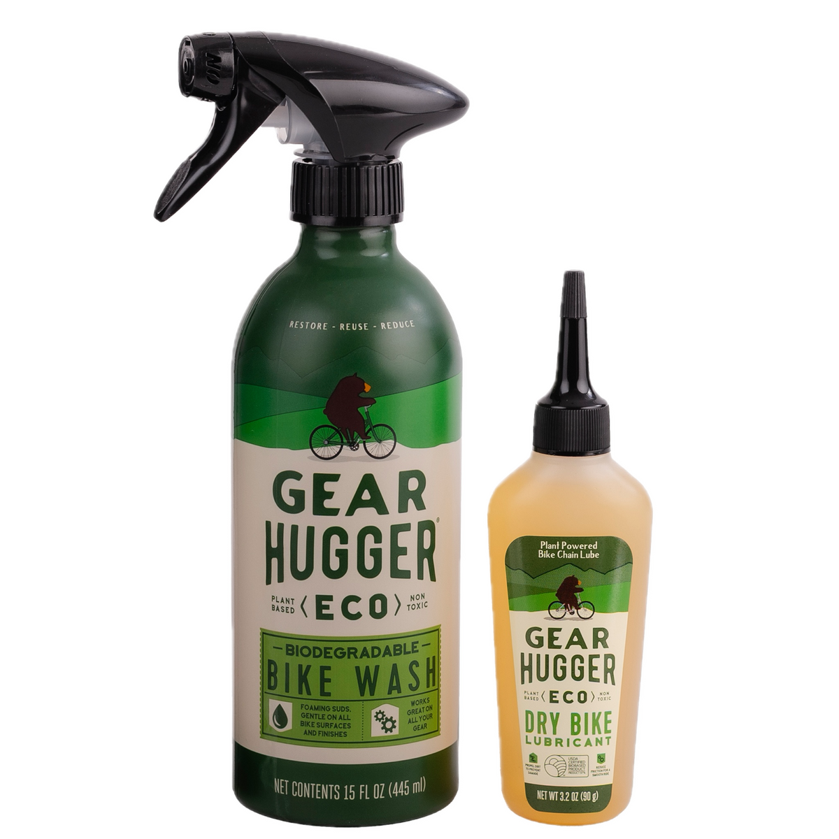 Basic Bike Bundle – Bike Wash & Dry Bike Lubricant (2-Piece Set)