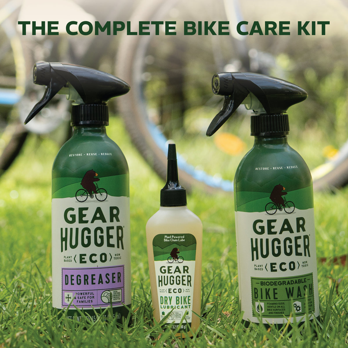 Bike Bundle – Bike Wash, Degreaser & Bike Lubricant (3-Piece Set)