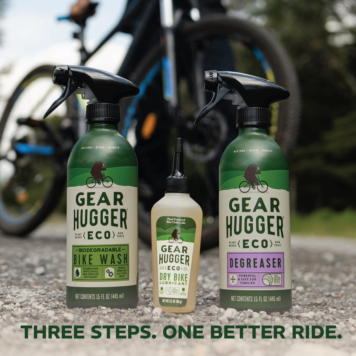 Bike Bundle – Bike Wash, Degreaser & Bike Lubricant (3-Piece Set)