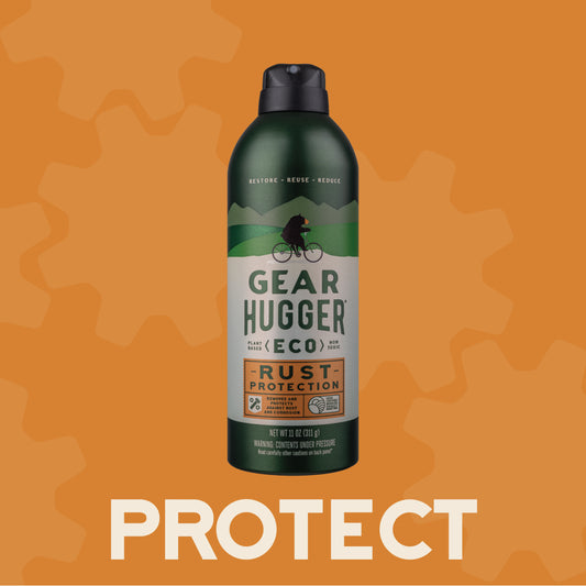 Gear Hugger rust protection spray
