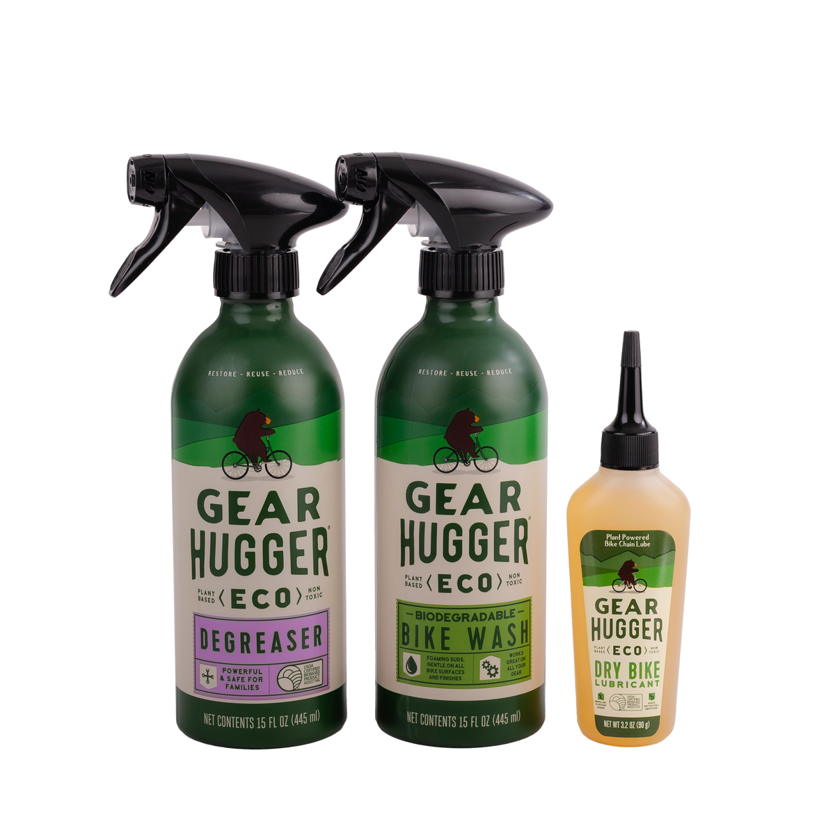 Bike Bundle – Bike Wash, Degreaser & Bike Lubricant (3-Piece Set)