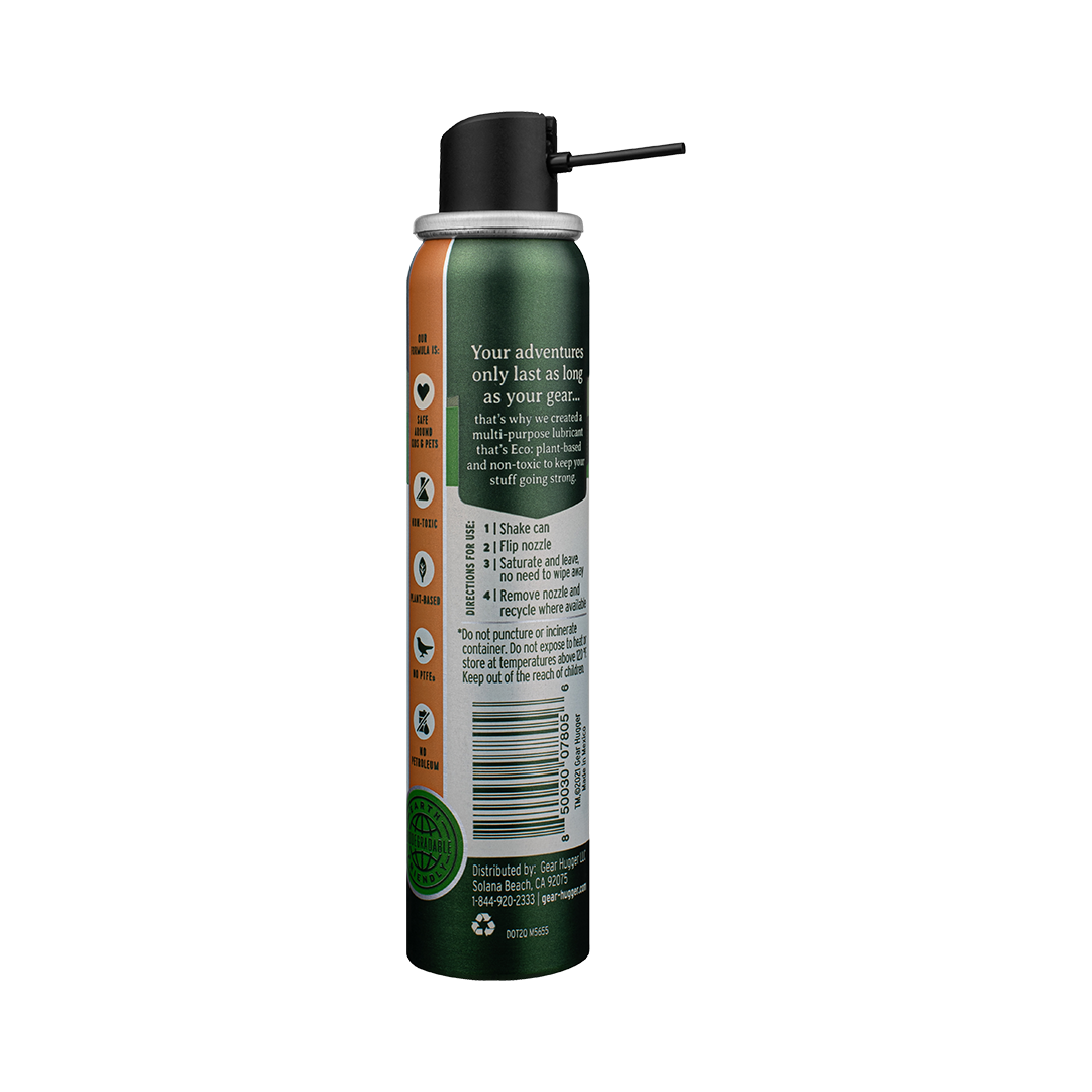 Eco multipurpose lubricant 3oz spray bottle - USDA certified 96% biobased, plant-based, non-toxic