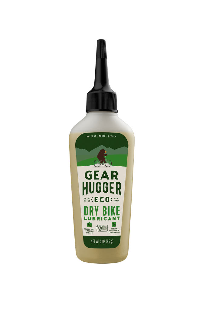 Gear Hugger Dry Bike Chain Lube (3 Oz, Pack of 1) – Eco-Friendly & Long-Lasting Bike Chain Cleaner – Plant-Based Bike Lubricant, No Petroleum, No