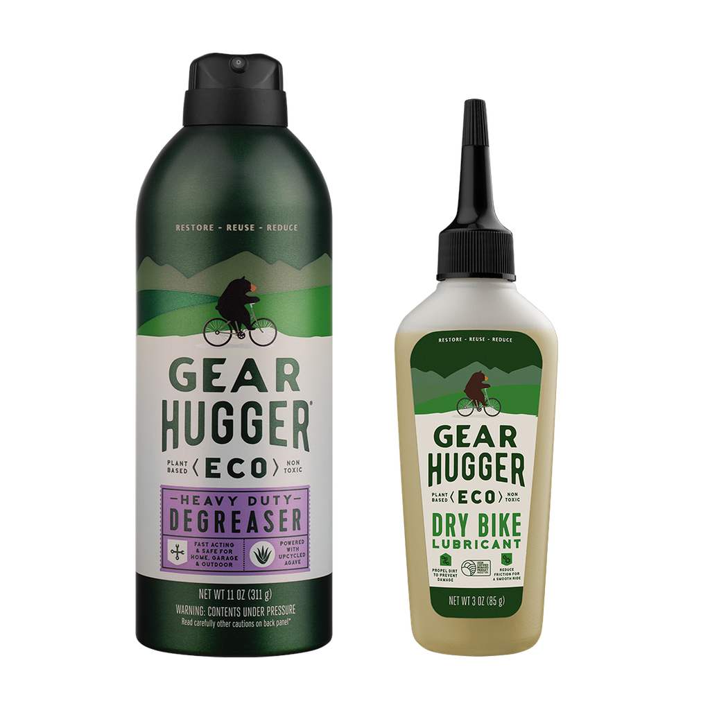 Degrease and Lubricate Bike Bundle – Dry Lube & Degreaser (2-Piece Set)