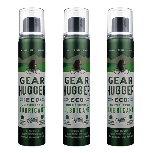 [GH001A09] Gear Hugger Multipurpose Lubricant - Eco-Friendly (3 oz, Pack of 3)